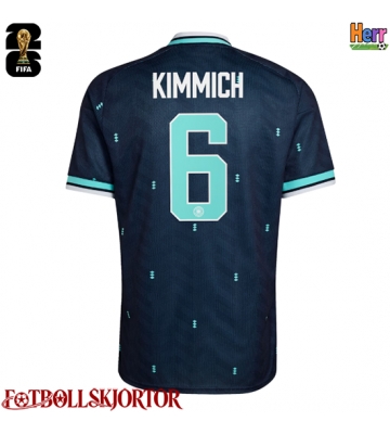 Tyskland Joshua Kimmich #6 Bortatröja VM 2026 Kortärmad
